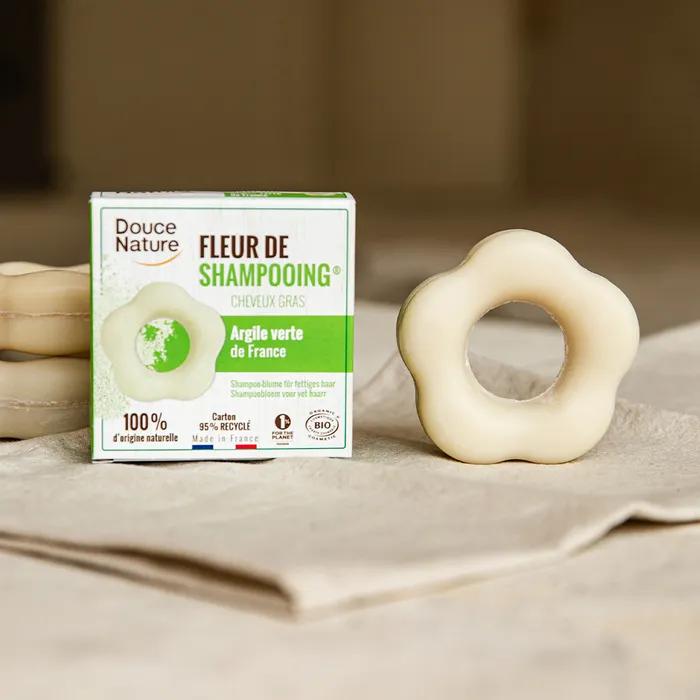 

[Ноль отходов] Органическое твердое шампуневое мыло для жирных волос 85 г