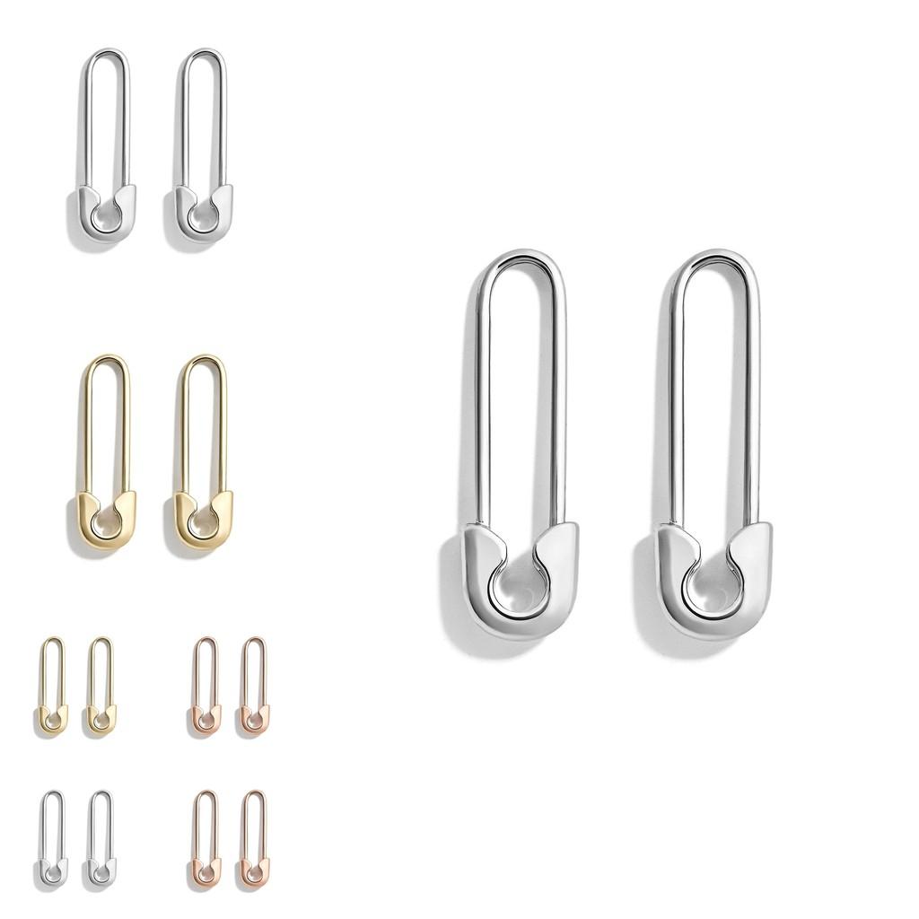 Elegant Geometric Alloy Earrings Trendy Oval Design In Gold And Rose Gold