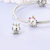 Original Animals Series Pendants Copper Charms Dog Cat Pet Beads Fit Bracelet Necklace Dangle Diy Fashion Jewelry For Women