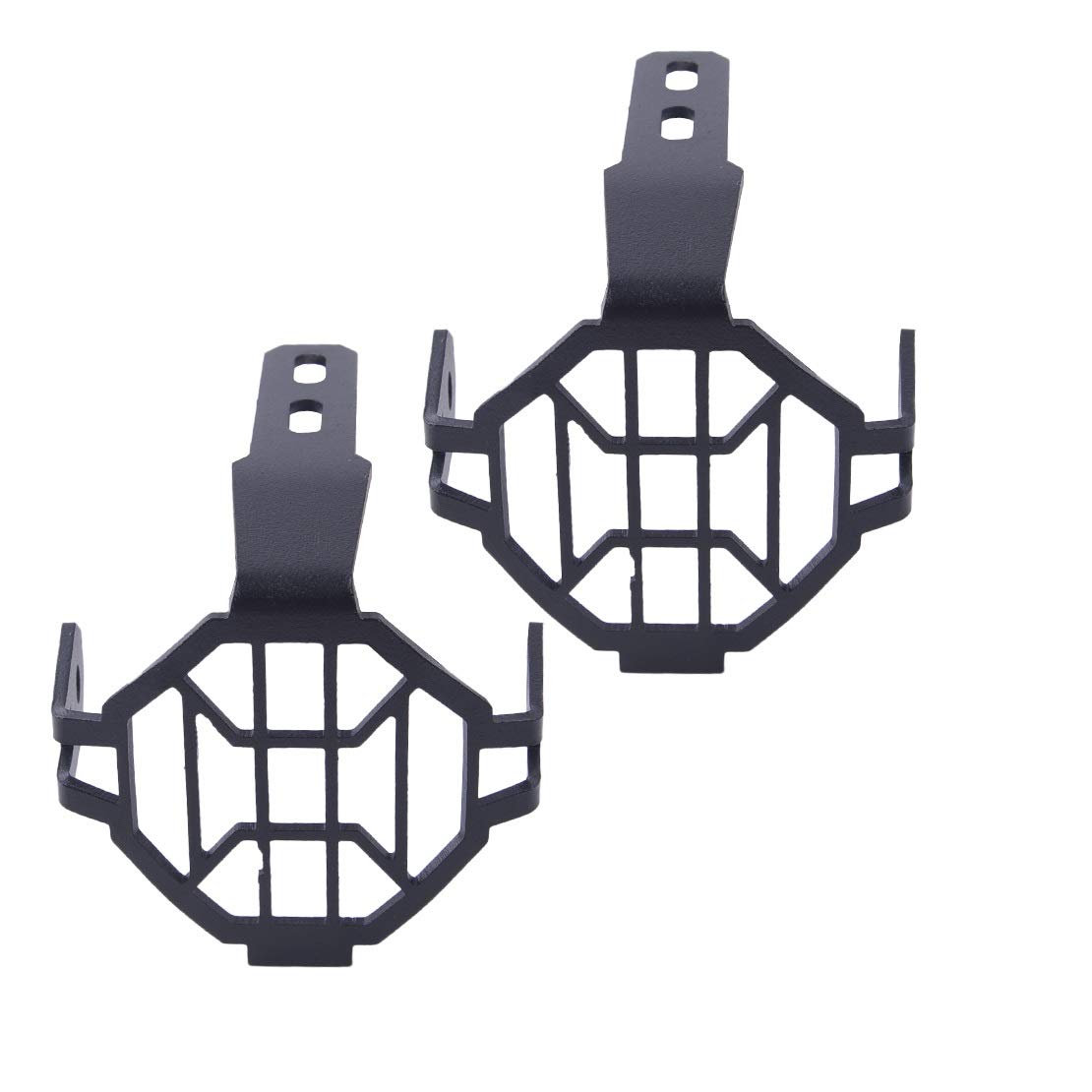 

2 Pieces Black Motorcycle Fog Light Protector Guard Metal Fog Lamp Cover TR-2219-BK for R1200GS F800GS & Adventure