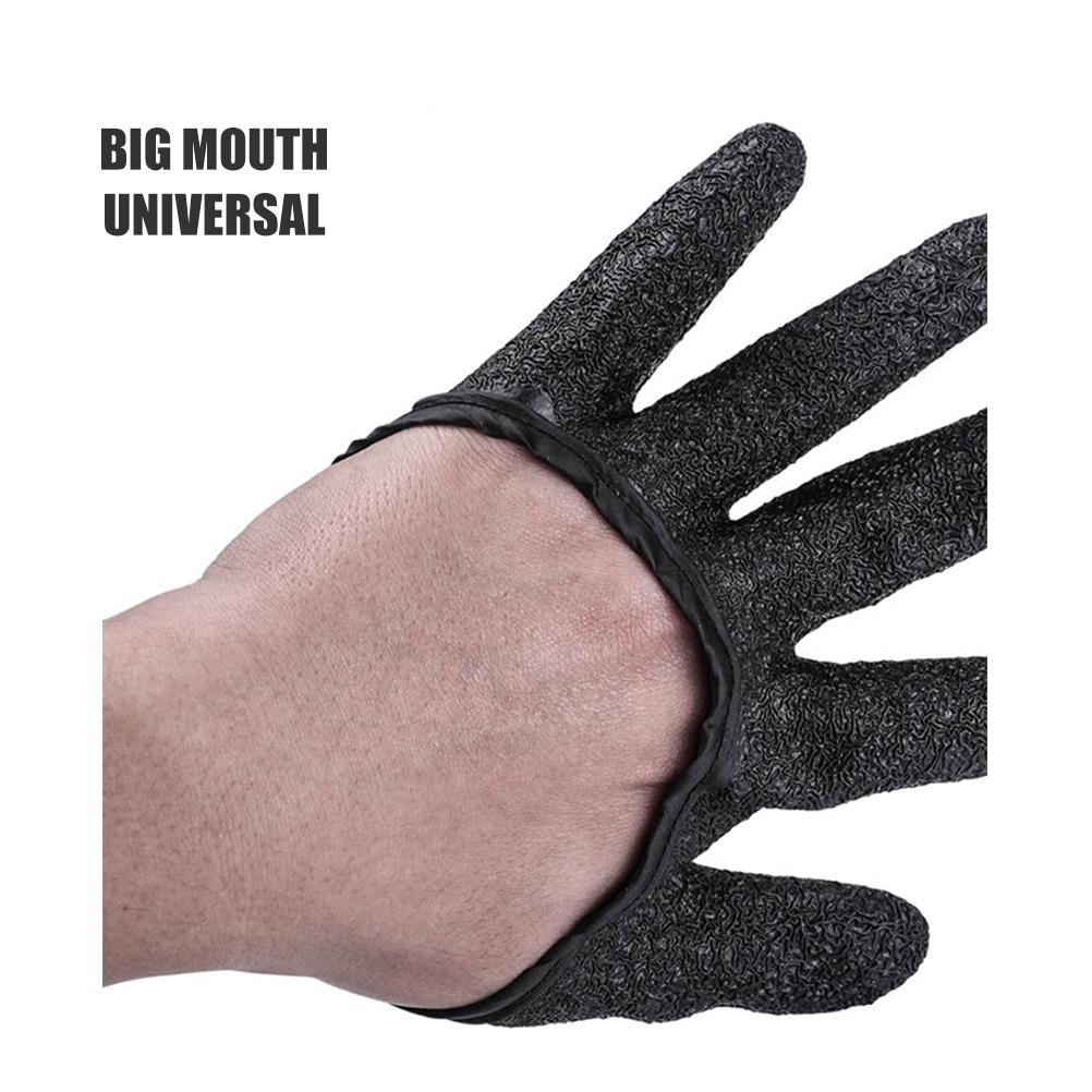 1 pcs Fishing Puncture Proof Gloves with Magnet Release Professional Waterproof Anti Slip Fish Landing Glove