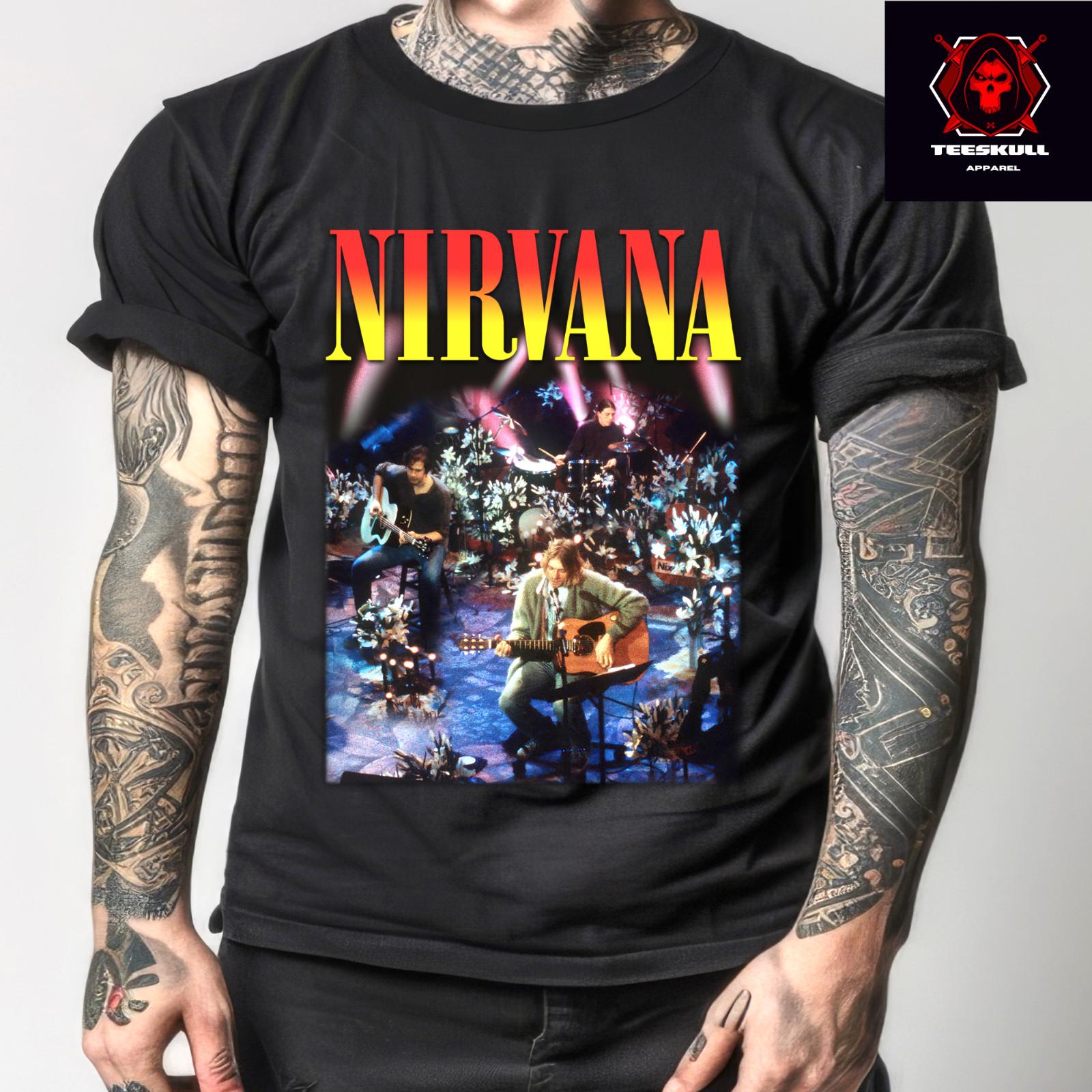 

26 Nirvana Хэви-метал Рок-группа Унисекс Плотный Хлопок Качество Футболка S-3XL Унисекс Футболка M