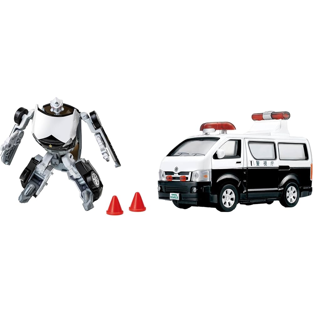 

Agatsuma Diahpet DK-EX01 60th Anniversary Police Car with Diah Robo Toy for Ages 3 and Up
