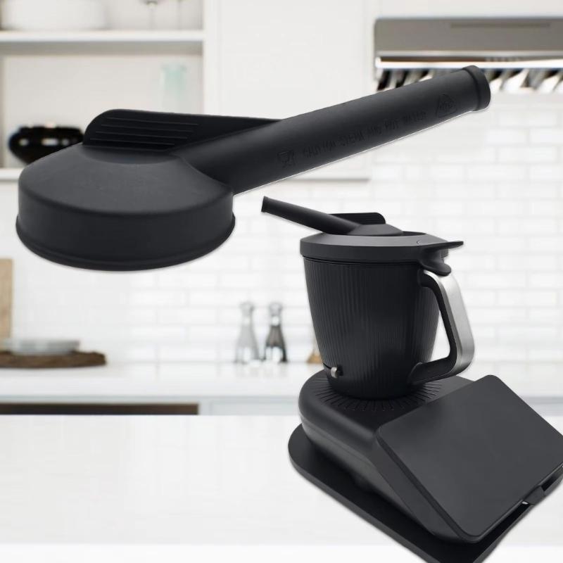 Flexible Silicone Exhaust Tube For TM7 Food Processor Safety Steaming Boiling Cabinet Moisture Protective Vent Tube