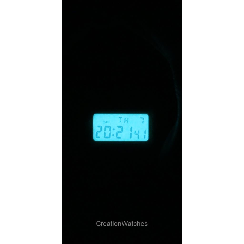 Casio Vintage cyfrowy zegarek ze stali nierdzewnej z bransoletą kwarcową A168WA-8 Unisex