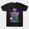 Men Black Print T-shirt Let'S Kill That Demodog No-Cut Transfer Paper Print Cotton Tshirt