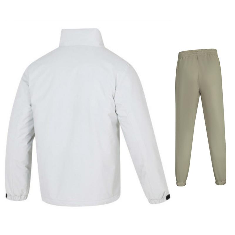 Under Armour Stand Collar Zip Long Sleeve Fitness Training Pants Casual Sports Suit Men Suit 24600901-009+24600705-203