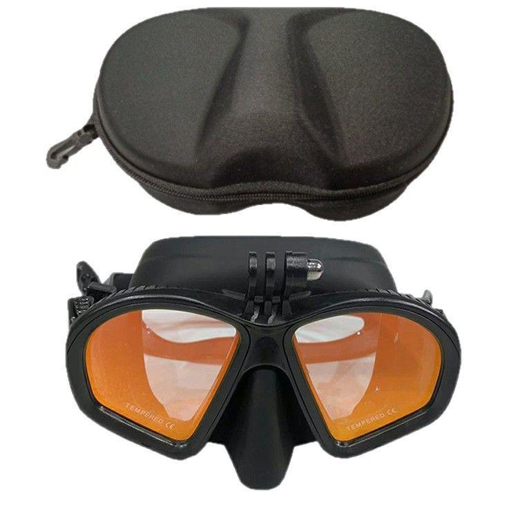 Adult Silicone Diving Mask with GoPro/Xiaoyi Camera Mount