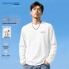 Jeanswest Men's Cotton Long Sleeve T-Shirt with Lucky Lines Print