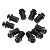 10pcs Motorcycle M5x16mm Windscreen Screw Bolts Nuts Universal Windshield Aluminum Fastener Kit Motorbike Accessories