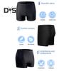 Men Swimming Trunks And Cap Quick Dry Stretchy Bathing Suit Diving Boxer Briefs Beach Shorts Cap for Surfing Water Sports