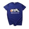 Women's Casual Relaxed Fit Short Sleeve T Shirt Crew Neck Graphic Print Lightweight Comfortable Top for Everyday Wear