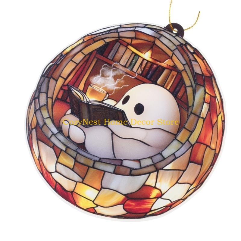 92MF Bright Painted Halloween Window Display Fall Festival Decors For Home Garden Decoration
