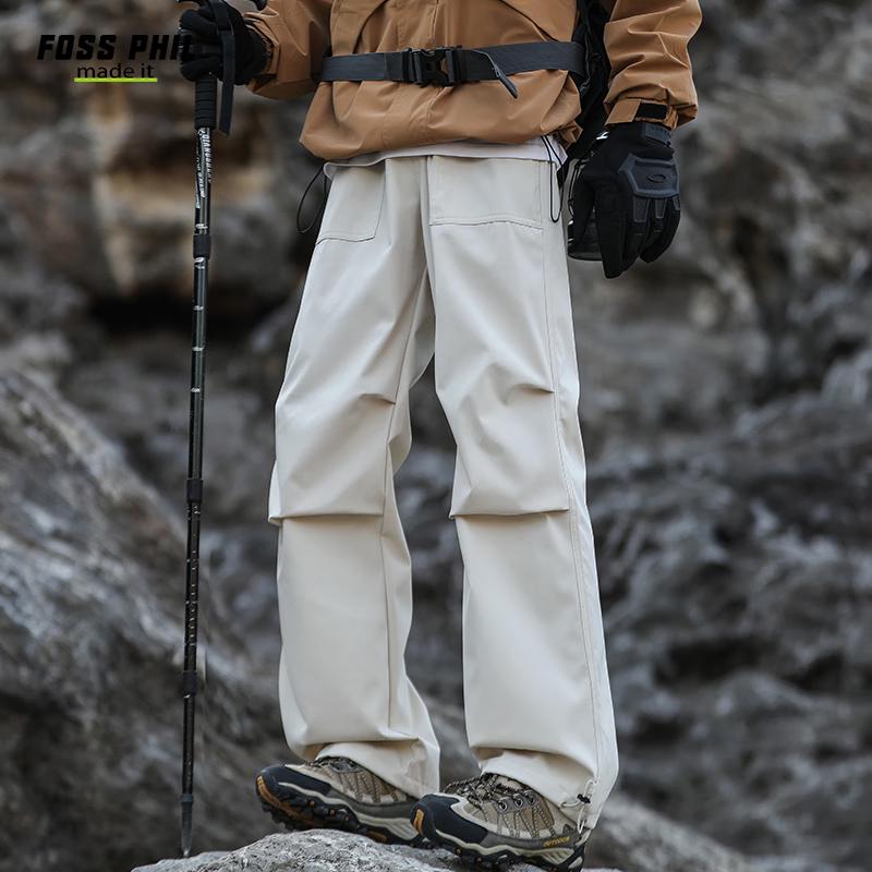 Foss Phil Men's Autumn/Winter Loose Straight Cargo Pants