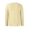 Men's Slim-Fit Casual  Neck Knit Long Sleeve Base Layer Top