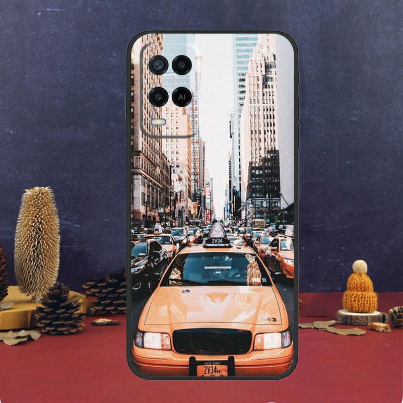 New York City Case For Oppo A94 A74 A54 A15 A17 A57 A6 A5 Pro A16 A76 A96 A40 A60 A80 A18 A38 A58 A78 A98