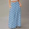 Women's Flowy Maxi Dress Regular Casual Floral Print Summer Bohemian Skirt