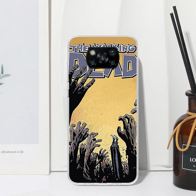 The Walking Deads TV Phone Case For Xiaomi Poco X7 X6 X5 M7 M8 Pro F7 Ultra Redmi 15C 15 13C 13 12C 12 10 10C 10A Art Fundas Poc