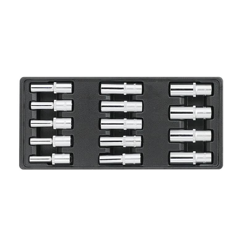 YATO 14-Piece 1/2-inch Hex Long Socket Set
