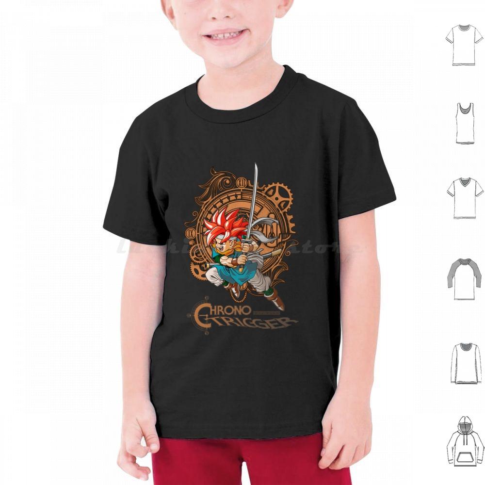 Chrono Trigger 02 Classic T Shirt 6xl Cotton Cool Tee Chrono Trigger Final Fantasy Super Square Enix Video Games Chrono Cross