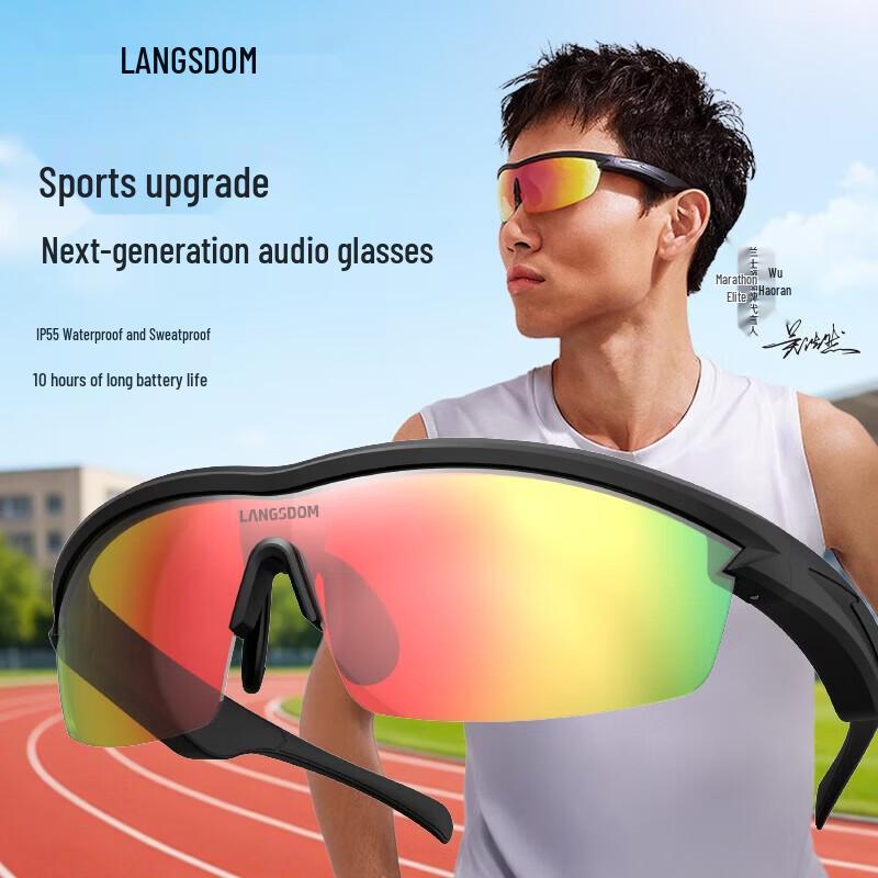 Lansun AirNora Smart Open-Ear Sports Audio Glasses