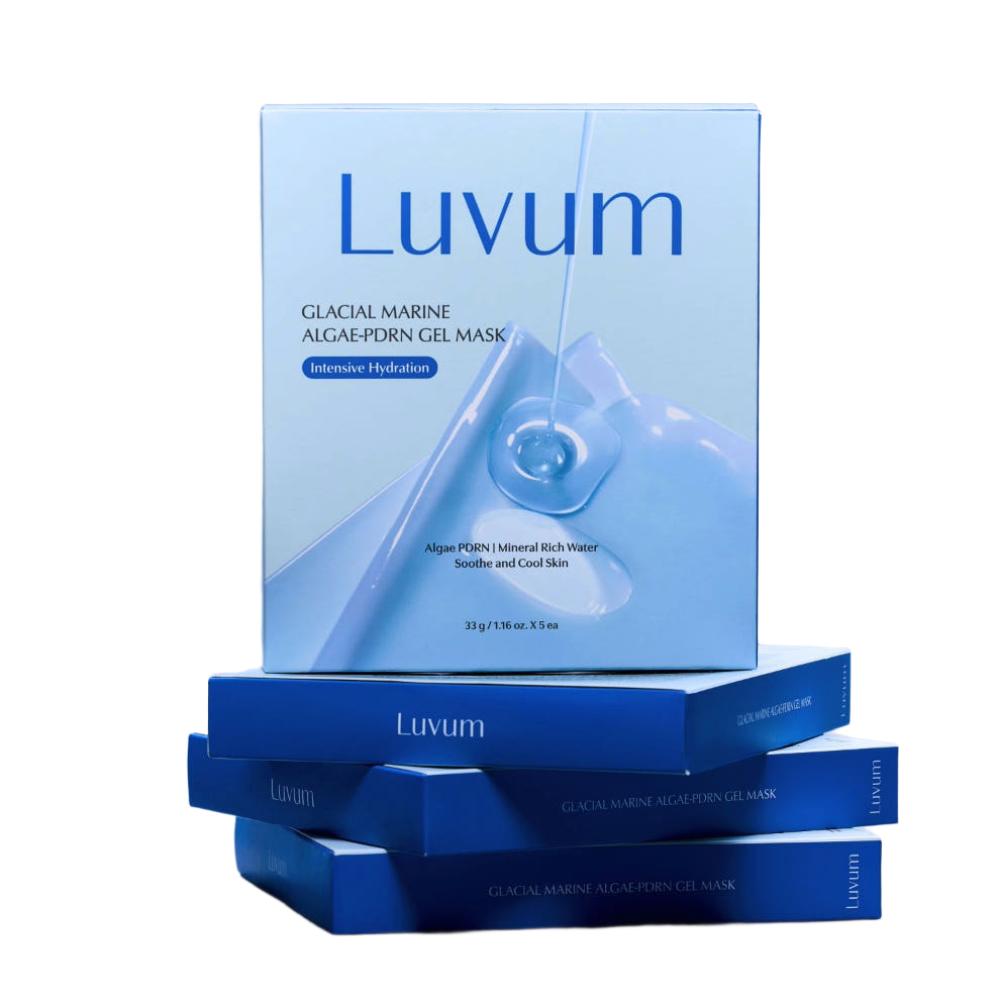 Luvum Ulleungdo Deep Sea Water PDRN Gel Mask 5 Sheets 2pcs