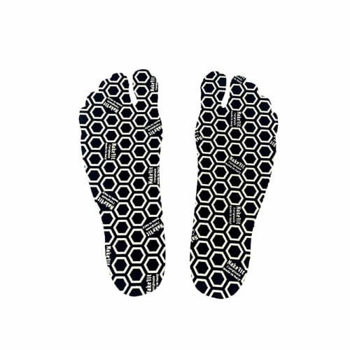 NAKEFIT Naked Fit Foot Adhesive Sandal and Barefoot Stickers for Pool, Beach, and Fall Prevention (3 Pairs Per Pack)