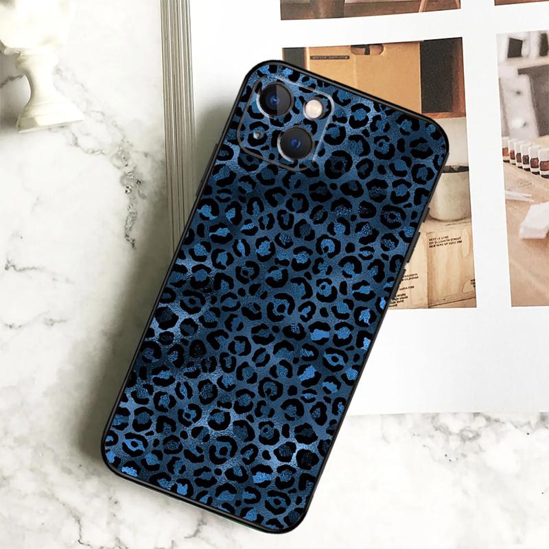 

Tiger leopard print panther Phone Case For iPhone 17 16 15 13 12 11 14 Pro Max Plus 12 13 Mini 16e 17 Air Cover Coque iPhone 15 Pro