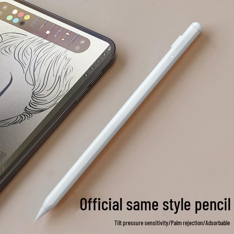 Magnetic Capacitive Stylus - Apple Pencil Alternative, Compatible for iPad Handwriting