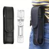 Belt Compatible Flashlight Pouch Heavy Duty Nylon Strong Hook Loop for Hiking Camping Hunting Tactical Outdoor Use