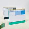 23x19cm Large Desk Calendar 2025 Standing Flip Desktop Calendar Daily Planning Monthly Calendar For Home Recording Events