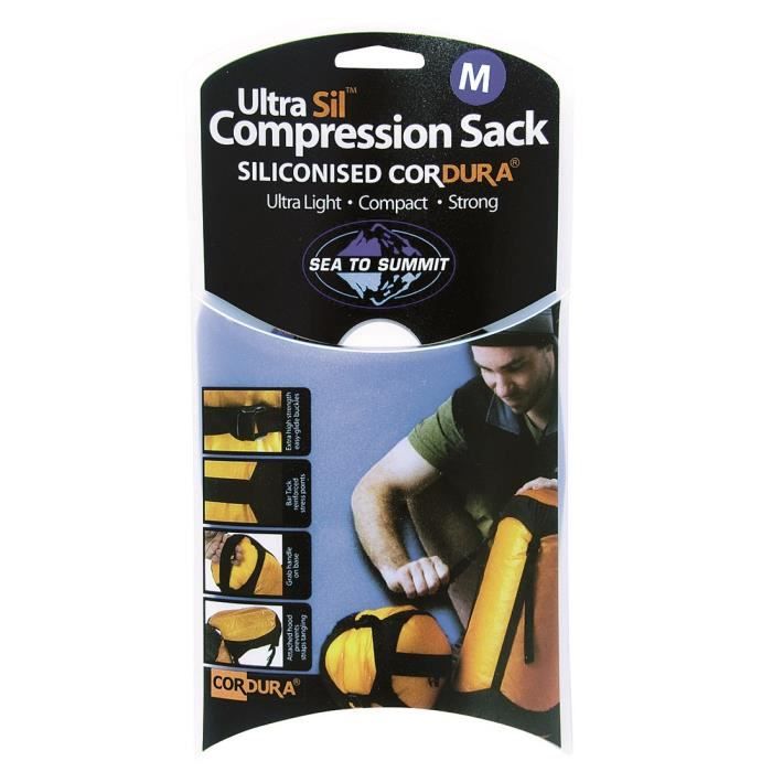 Sac De Compression ULTRA LIGHT - SEA TO SUMMIT - Nylon Siliconé - Vert