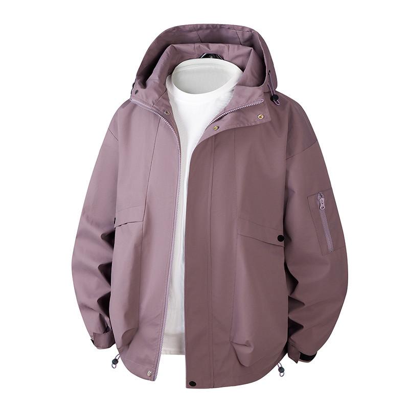 

2025 Осень/Зима Новая Ветрозащитная Куртка Мужская Обычная Модный Тренд Мужское Тепло 3XL