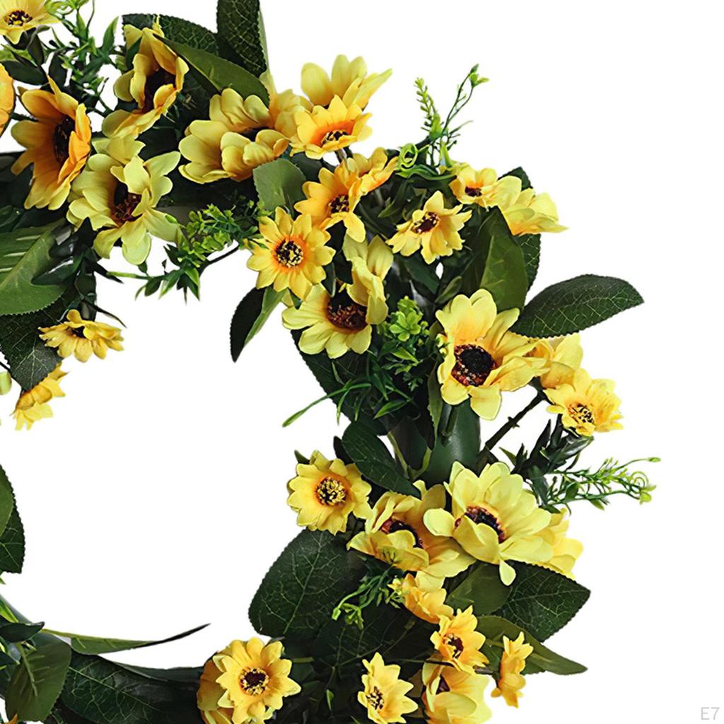 Artificial Flowers Wreath Decoration Christmas Wedding Garland Home Decor Gifts