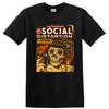 Social Distortion Zespół Punk Rockowy Grafika Czaszki Koszulka Vintage Koszulka Koncertowa