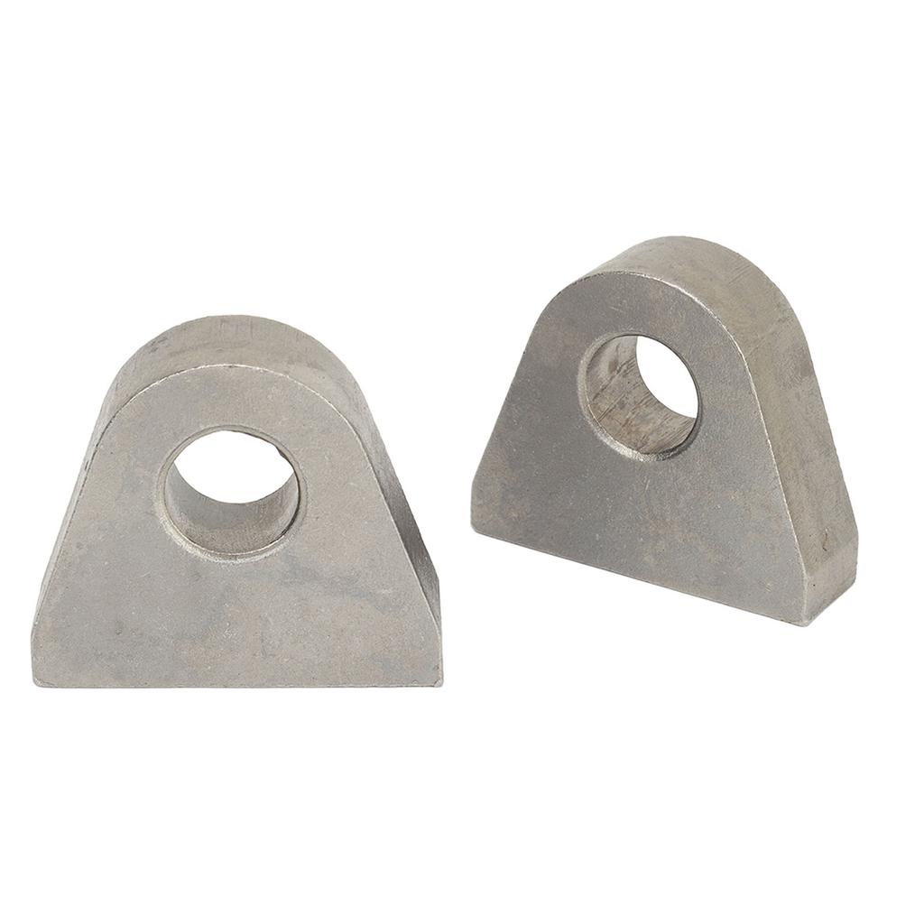 2 stk Sjakkelfester Kraftige 1 tomme tykke stål sveise-på sjakkel gaffelfester for traktorer