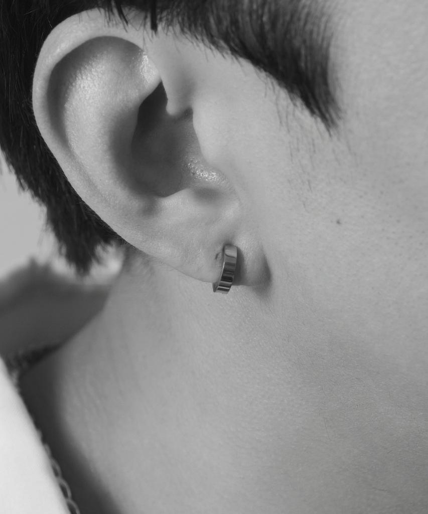 Novice Tokyo Hoop Earrings [Unisex] Hoop EarringStainless / Silver
