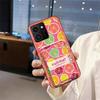 Dirt-resistant Back Cover Phone Case For Nokia HMD Skyline Card Slot Soft Case Cute Protective Cover Waterproof Graffiti