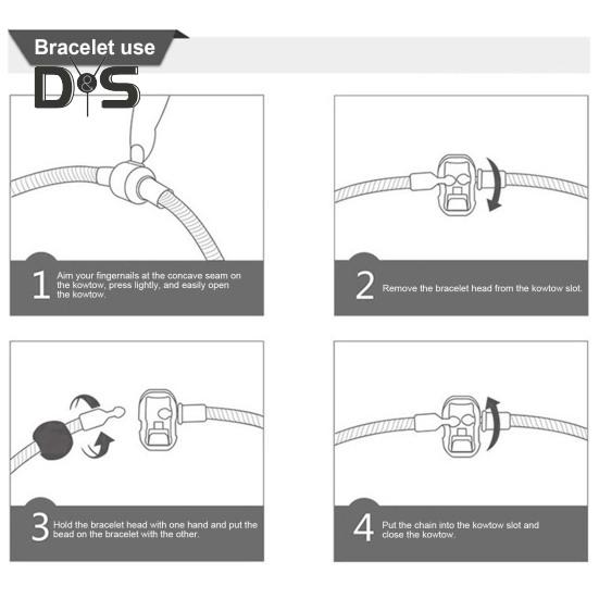 Women Bangle Multi Flower Clover Pendant Secure Closure Rhinestone Decor Alloy Adjustable Bracelet Prom Dating Work Wrist Jewelry