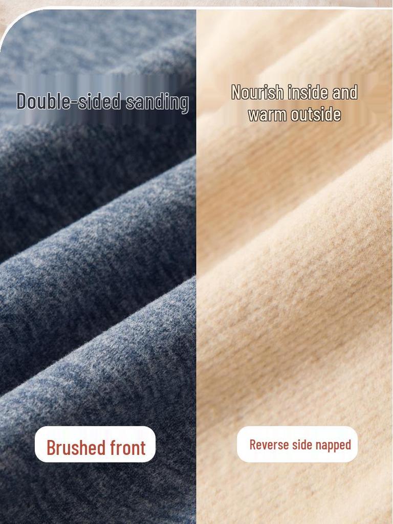 Mink Velvet Cashmere Silk Thermal Underwear Set for Men & Women - Autumn/Winter