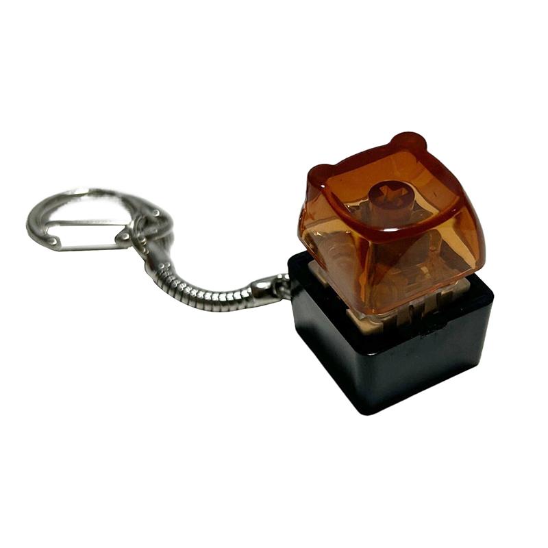 1/9 Keys Mechanical Keyboard Axis Tester  Button Keycap  Keychain Keyboard Keychain Toy Finger Keyboard Caps Toy