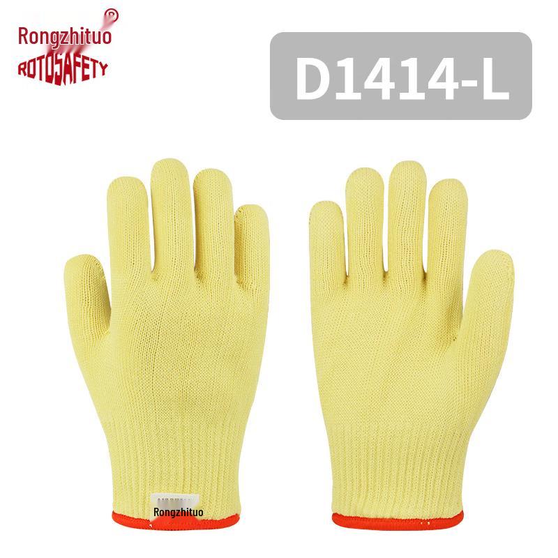 RongzhiTuo 500-Degree Heat Resistant Aramid Gloves