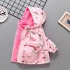 Girl S Big Kids Two Sided Fleece Lined Thick Fashion Jacket
