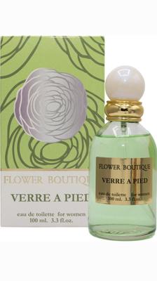 Verre A Pied Perfume Toilet Water for Women 100 Ml Flower Boutique