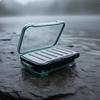 Fly Fishing Box Portable DoubleSided Lures Holder Waterproof Tackle Organizer for