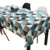 Tischdecke Dreieck Esstisch Raute Baumwolle und Leinen Schreibtisch Café Kunst Couchtischmatte Tischdecke Tischdecke Tische und Stühle