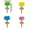 Plastic Bee Watering Station Colorful Animals Feeder Insect Drinking Device  Pollinator Friendly