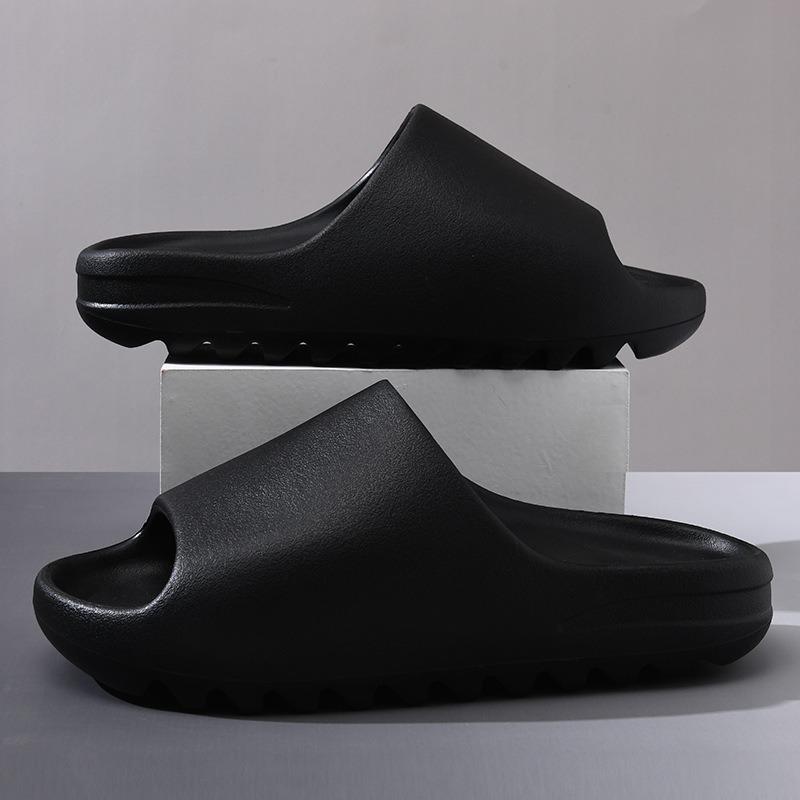 New Coconut Slippers Men's 4cm High-quality Outdoor Slippers Women's EVA Home Thick-soled Slippers