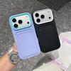 Luxury Card Holder Slot Wallet Photo Pocket Phone Case For iPhone 17 Air 16 15 14 Plus 13 12 11 Pro Max Matte Shockproof Cover