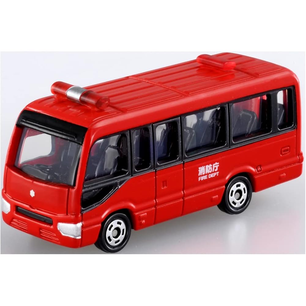 TAKARA TOMY Tomica World Fire Truck Vehicle Set with Accessories and Play Features